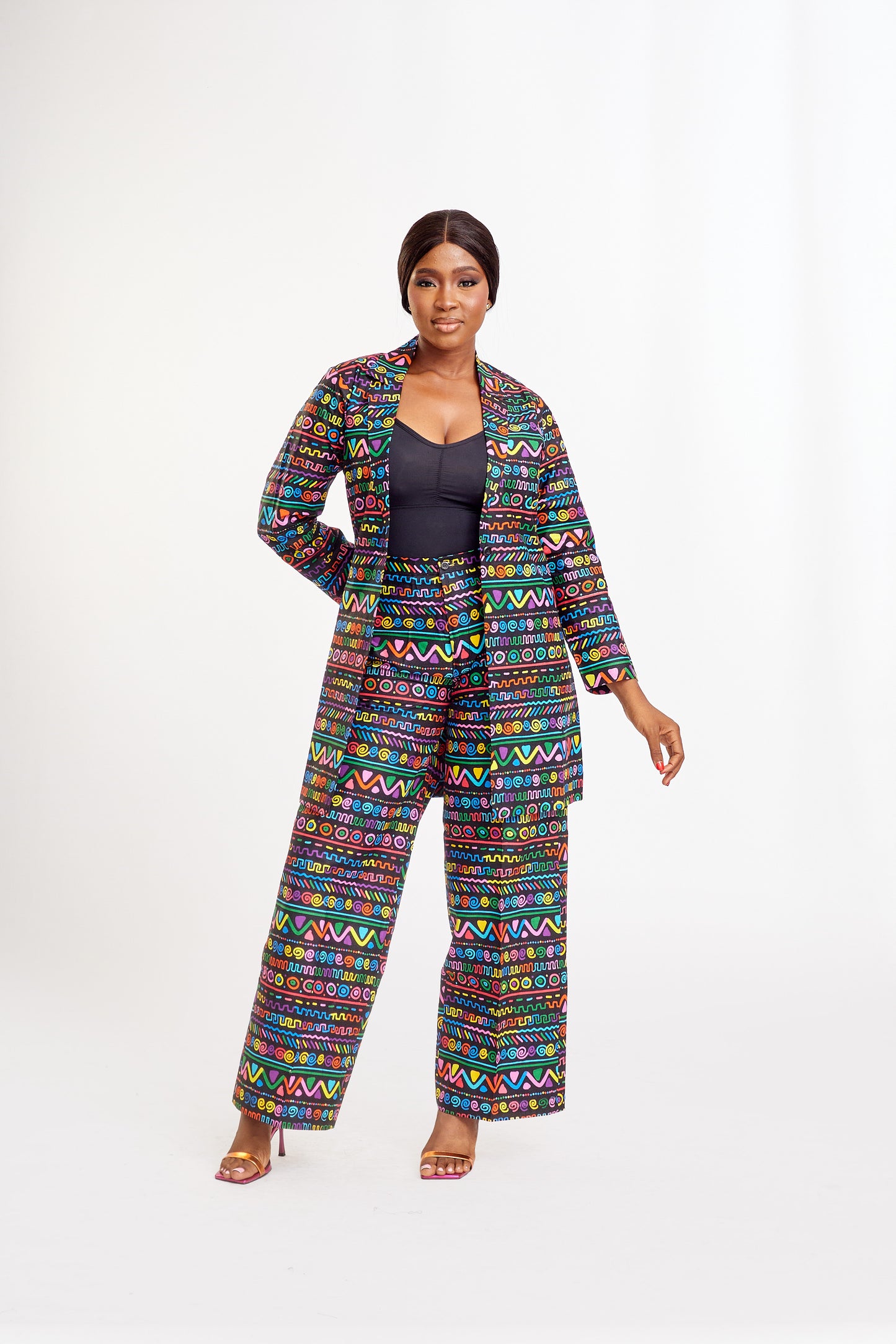 Multi Ankara Two-Piece